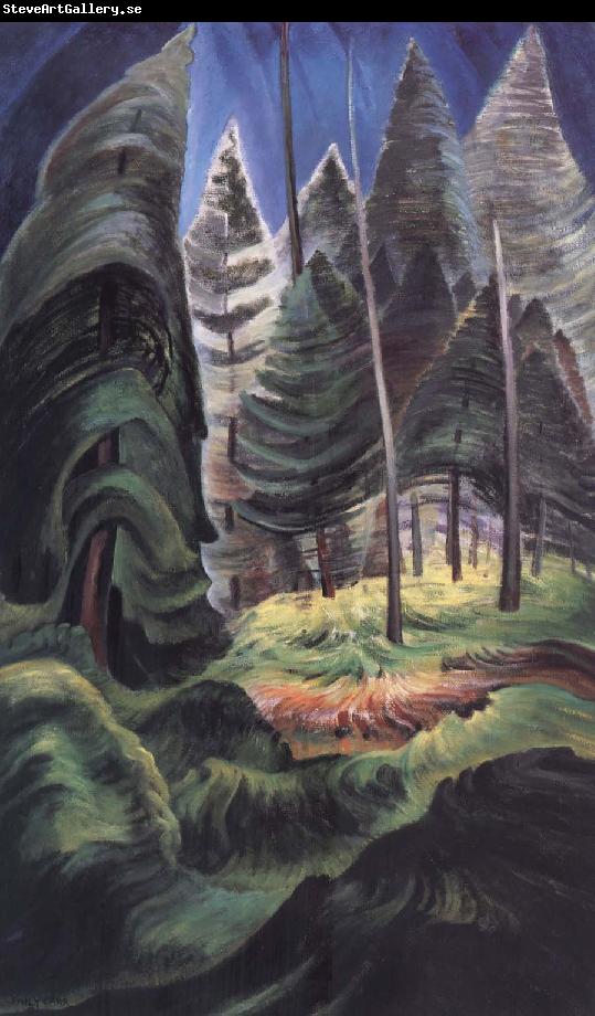 Emily Carr A Rushing Sea of Undergrowth